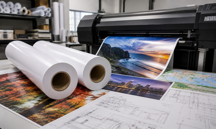 Mat i Glossy Premazani Papiri za Inkjet Plotere – Vrhunska Kvaliteta Mitsubishi Paper