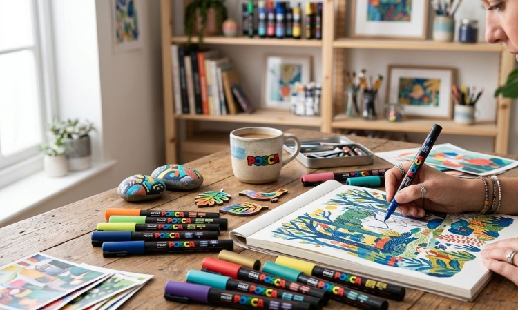 POSCA markeri - kompletan vodič za kreativce i profesionalce