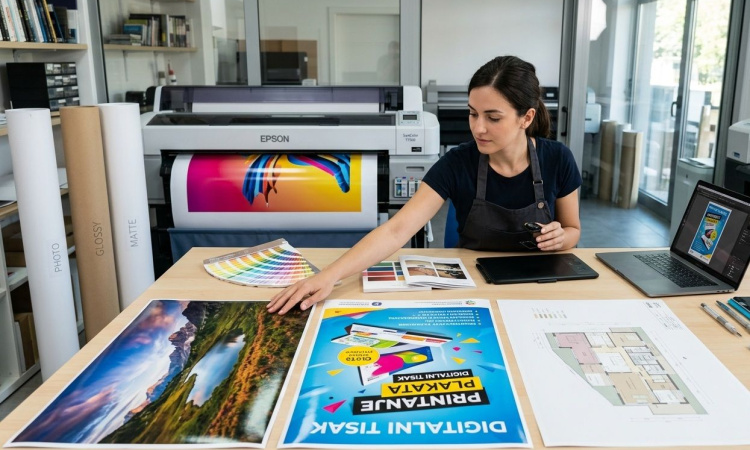 Printanje plakata i postera na mat, glossy i foto papirima