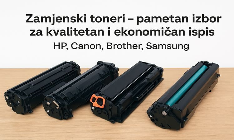 Zamjenski toneri – pametan izbor za kvalitetan i ekonomičan ispis