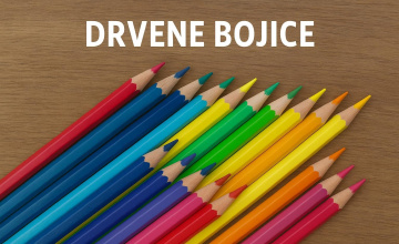 Drvene bojice – spoj kreativnosti i prirode