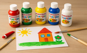Morocolor tempere za školu – vrhunska kvaliteta po najboljoj cijeni