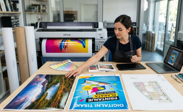 Printanje plakata i postera na mat, glossy i foto papirima