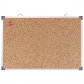 Ploča pluto obostrana aluminijski okvir