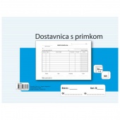 Obrazac A-29/NCR dostavnica s primkom A5