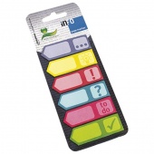 Zastavica 18x55mm 6bojax25L strelice sa znakovima papir Global Notes 5672-90 sortirano