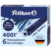 Tinta za nalivpero patrone 4001 Pelikan 1/6