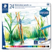 Boje drvene-vodene metalna kutija Aquarell Design Journey Staedtler 14610C 1/24