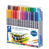 Flomasteri 72boje obostrani s 2 vrha Design Journey Staedtler 3200 TB72 
