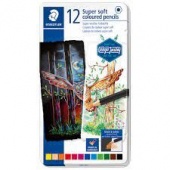 Boje drvene 12boja metalna kutija Super Soft Design Journey Staedtler 149C
