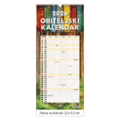 Kalendar Obiteljski kalendar 13 listova spirala