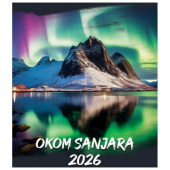 Kalendar Okom sanjara 13 listova spirala