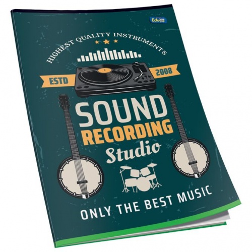 Bilježnica A4 meki uvez kocke 52L 55g Educa