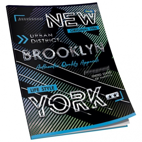 Bilježnica A4 meki uvez kocke 52L 55g Educa