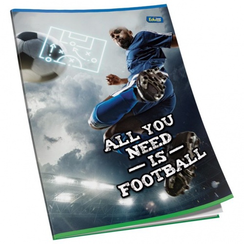 Bilježnica A4 meki uvez crte 52L 55g Educa