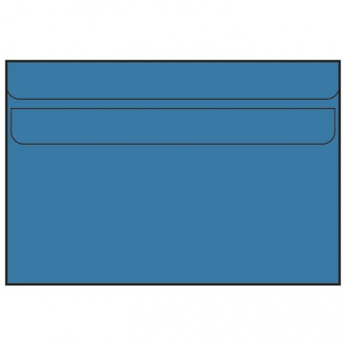 Kuverta plava 176x125 B6-5 strip 80gr 1/1000