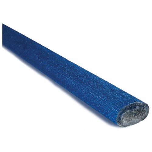Papir krep 60g 50x150 metalik plavi