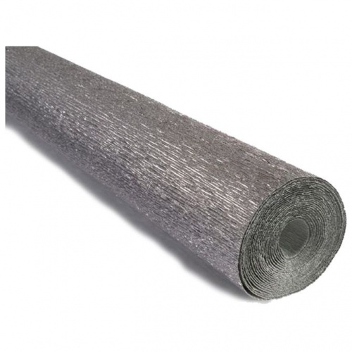 Papir krep 180g 50x250 cm metalik silver