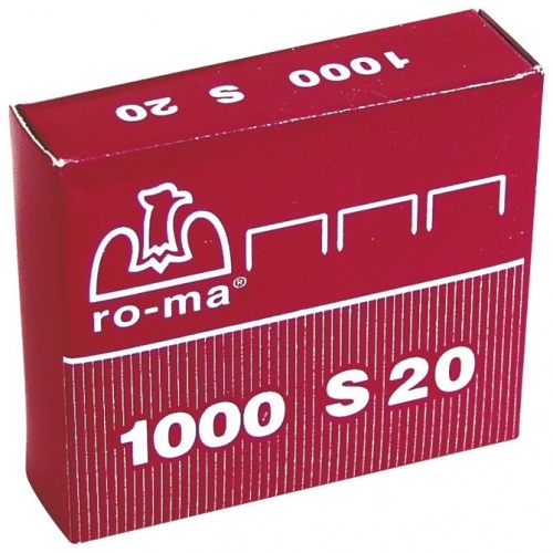 Ulošci za klamericu 23/20 Maestri S-20 1/1000
