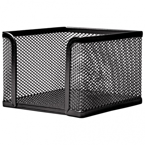 Blok kocka žica 9,5x9,5x9,5cm crna