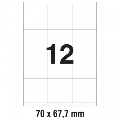 Univerzalne etikete za printanje Data A4 70x67,7 (1/100)