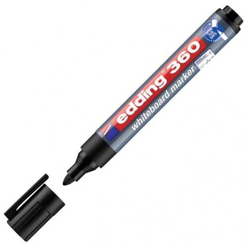 Marker whiteboard Edding 360 1,5-3mm okrugli vrh crni