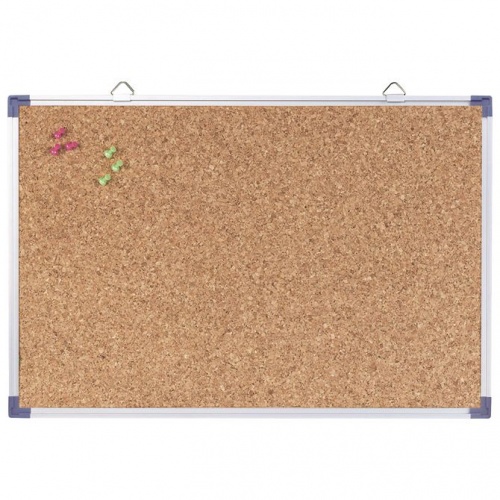 Ploča pluto obostrana 120x90cm aluminijski okvir