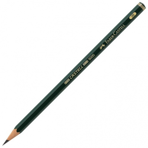 Olovka grafitna 2B Castel 9000 Faber-Castell 119002