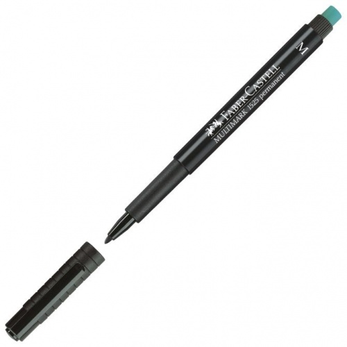 Flomaster 1,00 Faber Castell Multimark 1525 M crni
