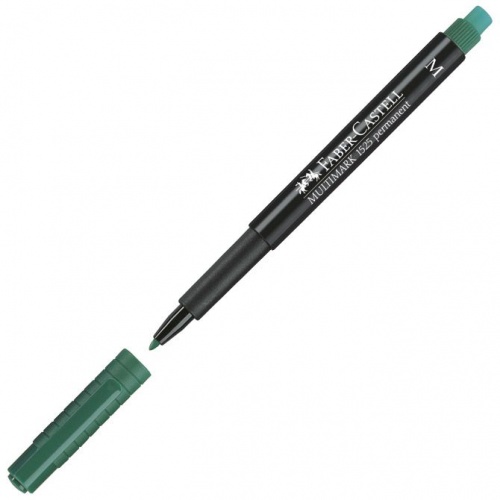 Flomaster 1,00 Faber Castell Multimark 1525 M zeleni