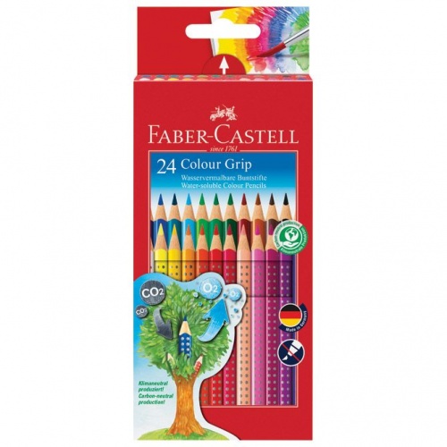 Drvene boje 24boje Grip 2001 Faber Castell 112424