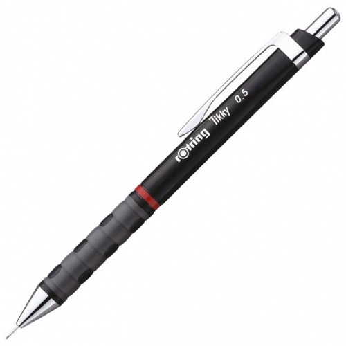 tehnička olovka rotring tikky iii 0.5 mm crna