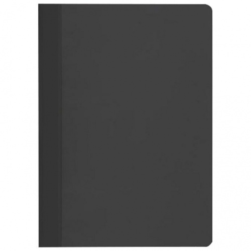 Fascikl s kliznim mehanizmom duljim A4 PVC crni