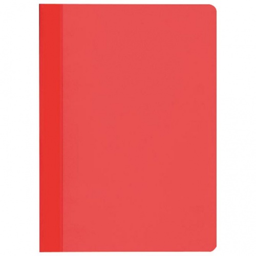 Fascikl s kliznim mehanizmom duljim A4 PVC crveni