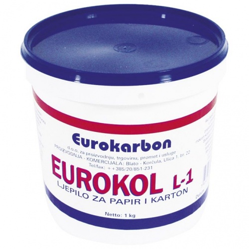 Ljepilo za papir Eurokol Karbon 1kg