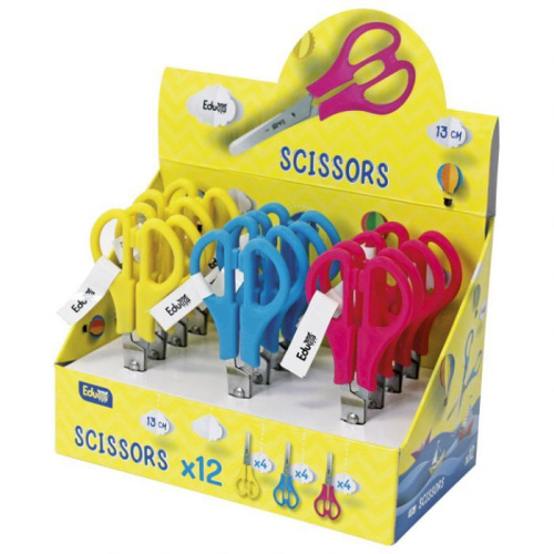 Škare školske 13cm oble Color Educa sortirano