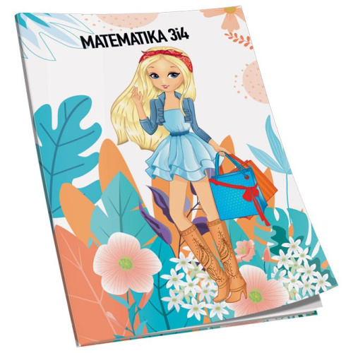 Pisanka matematička za 3 i 4razred Soft+ Connect Girl