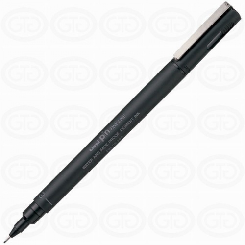 Fineliner Uni pin 03-200 crni
