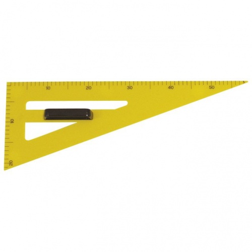 Trokut za školsku ploču pvc 60cm 60° Arda