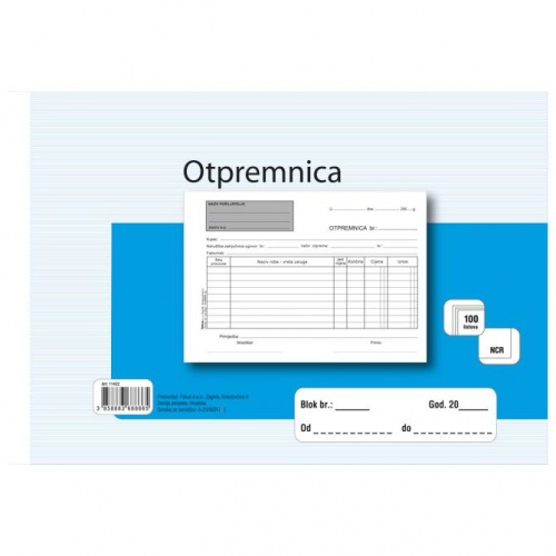 Otpremnica A5 (A-23/NCR)