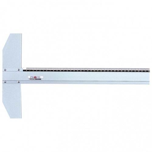 Ravnalo T 100cm fiksna glava aluminijsko Arda
