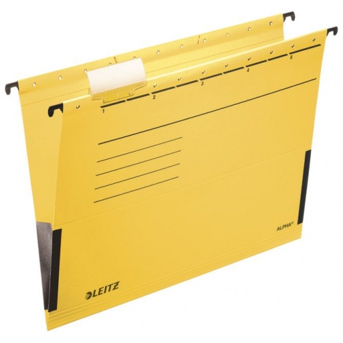 Mapa viseća 33-V s platnom Alpha Leitz 19860015 žuta