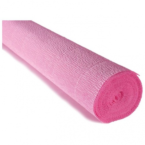 Papir krep 180g 50x250cm rozi