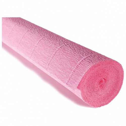Papir krep 180g 50x250cm svijetlo rozi