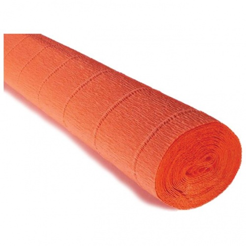 Papir krep 180g 50x250cm narandžasti