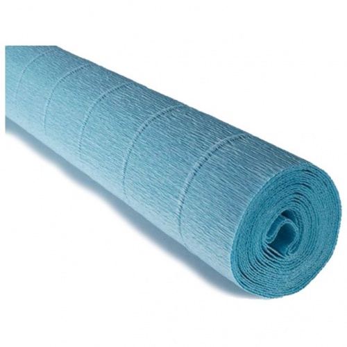 Papir krep 180g 50x250cm svijetlo plavi