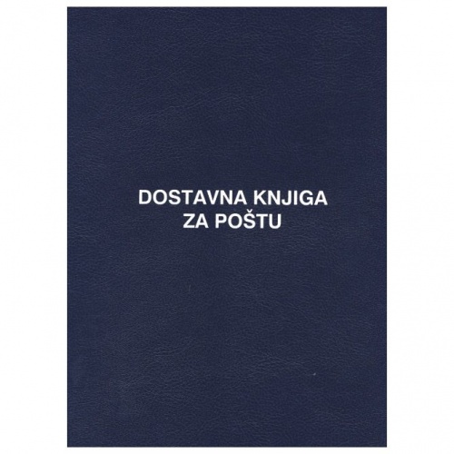 Obrazac B-143a dostavna knjiga za poštu