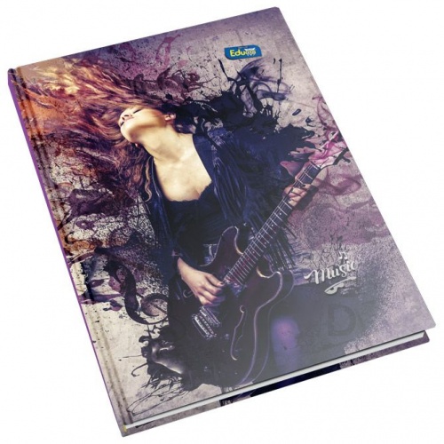 Bilježnica A5 tvrdi uvez karo 96L 60g Educa