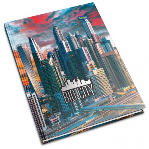 Bilježnica A4 tvrdi uvez crte 96L 60g Educa