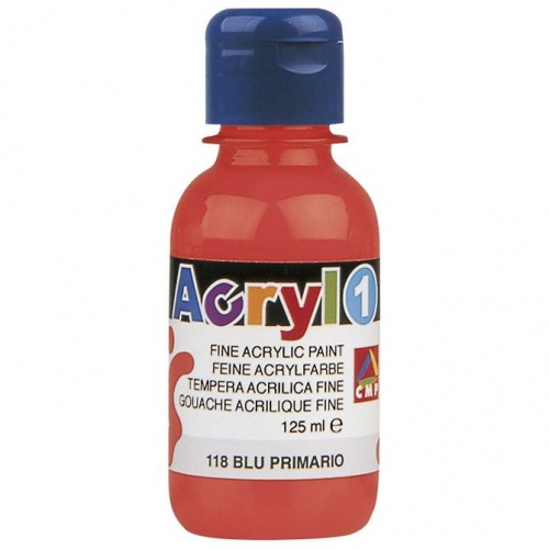Tempera za tekstil 125ml CMP 300 crvena